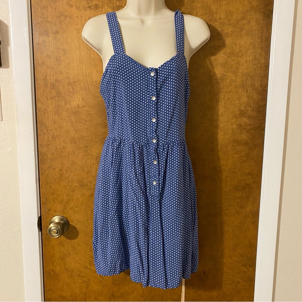 🌸SPRING SALE🌸 Blue Polkadot Dress